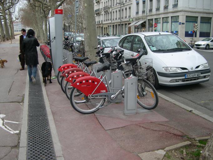 Station de vélos libre service